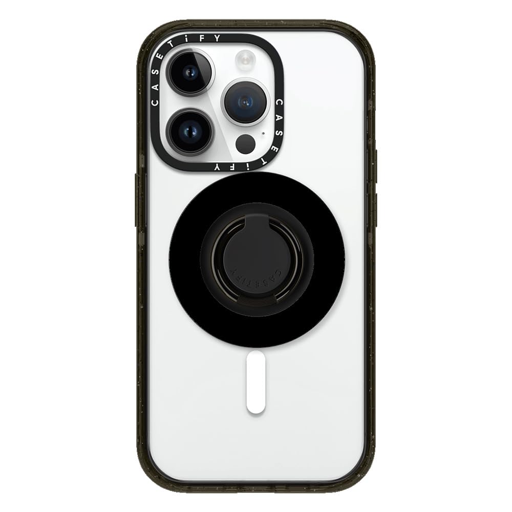 CASETiFY Snappy Ring Holder Compatible with Magsafe - Black