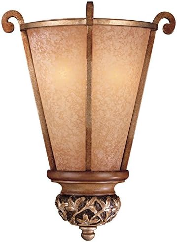 Minka-Lavery 1570-477 2 Light Wall Sconce 2-40W Florence Patina Jessica McClintock Home Salon Grand