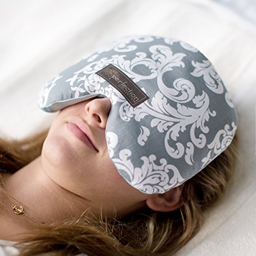 Perfection Collection Migraine Relief Eye Pillow Masks, Flaxseed Filled