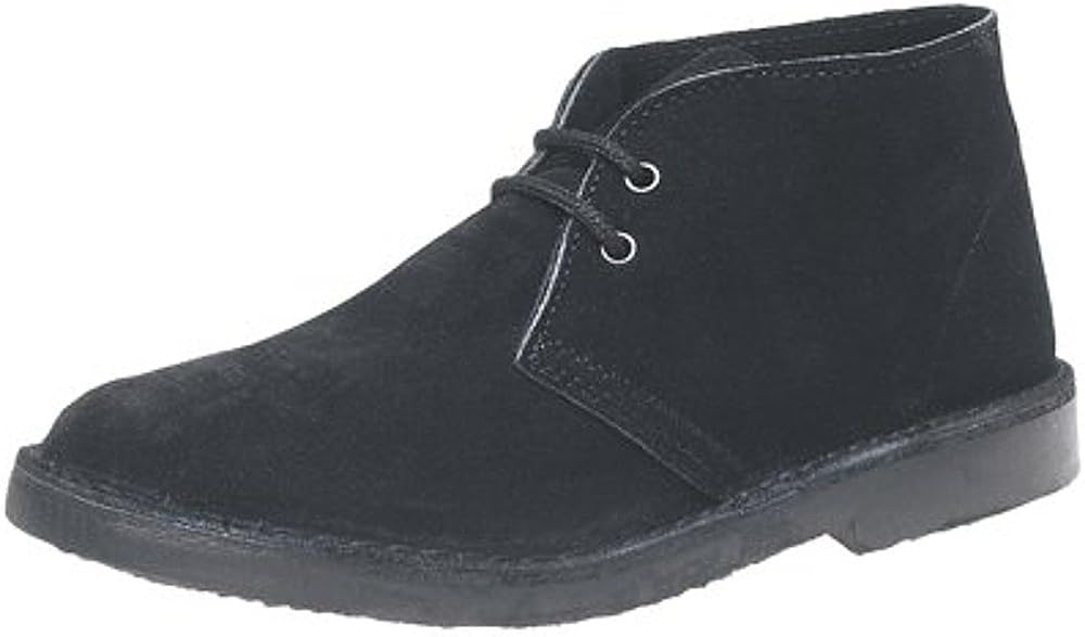 mens black desert boots