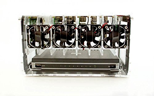 Cloudlet CASE: for Raspberry Pi and Other Single Board Computers (Black)