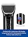 Kebor Hair Clippers for Men, Electric Cordless LED Display Titanium Ceramic Blade Cutting Kit with Charging Dock and Oil, Rechargeable Lithium-ion Battery Mens Beard Trimmer Wireless Travel Set PC1010