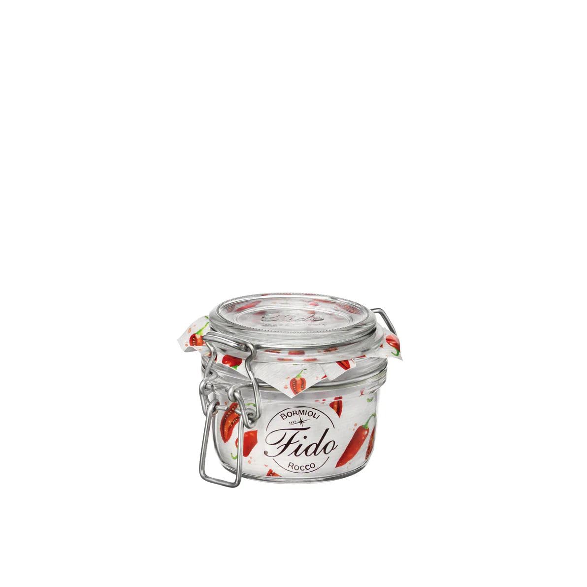 Bormioli Rocco Fido Clear Jar, 4.25 Oz.