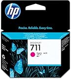 HP HEWCZ131A 711 Magenta Ink Cartridge, Magenta
