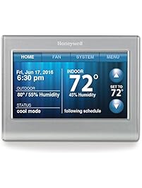 Honeywell RTH9580WF Smart Wi-Fi 7 Day Programmable Color Touch Thermostat, Works with Amazon Alexa