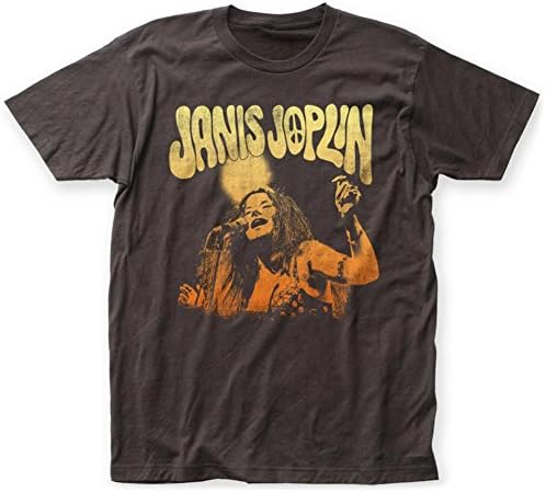 Janis Joplin - Mens Live Fitted T-Shirt