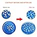 5D DIY Diamond Painting Tools Drill Separator for Full & Partial Drill, Painting Supplies Diamond Drill Grinder Beads Divider Separated Stuck Diamonds Diamond Painting Kits for Adults (Blue)