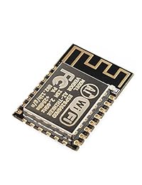gowoops 2 Pcs de ESP8266 esp 12 F WiFi Serial Module Board For Arduino, puerto de transceptor remoto inalámbrico Red Junta de Desarrollo