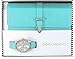 Gino Milano Women's Gold Leather Band Watch & Matching Tri-Fold Wallet Set - Mint
