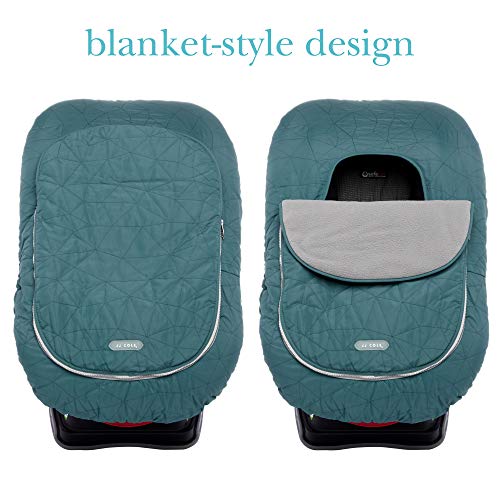 JJ Cole Car seat Cover, Teal Fractal Pricepulse