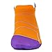Feetures! Men's Elite Ultra Light No Show Tab, Firecracker + Iris, Medium