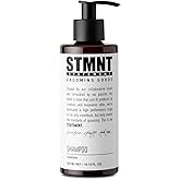 STMNT Statement Grooming Goods Shampoo or Conditioner, SLS/SLES Sulfates Free, Activated Charcoal and Menthol, For All Hair T