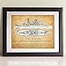 USS BB-39 Arizona Battleship Patent - Historic WW2 Poster, Battle Warship Display, Great Gift for Navy Veteran or Military World War II and Ship Captain, 11x14 Unframed Art Print Poster