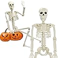 36in/3ft Full Body Skeleton with Movable Joints for Halloween Decorations