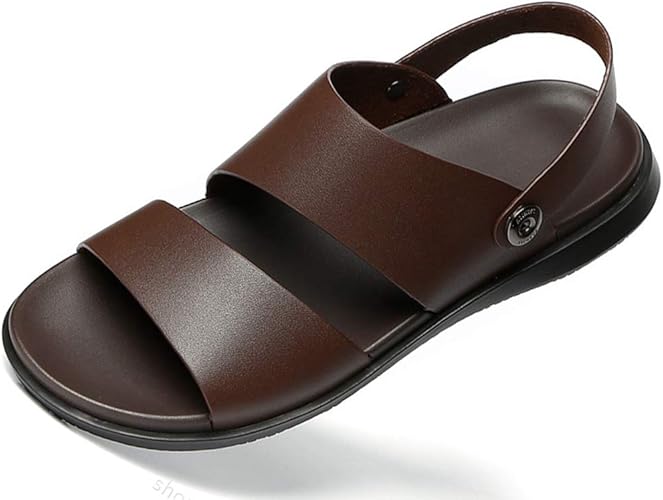 Amazon Lsjdln オフィスサンダル メンズ フォーマル 2種類履き方 通気性抜群 歩きやすい コンフォート カジュアル ビジネス 散歩 ビーチ 海水浴 父の日 プレゼント スリッパ サンダル カジュアルサンダル アウトドアサンダル ファッションサンダル