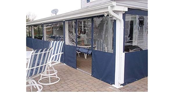 Amazon Com Waterproof Commercial Grade 0 5mm Vinyl Clear Awning