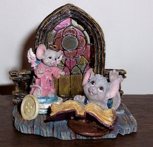 Boyds Critter & Co. Ezekiel with Francine.. In God We Trust #36650 by Boyd's