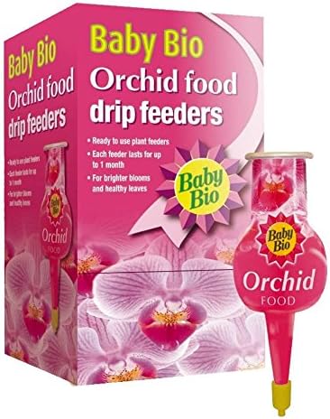 Baby Bio 2 x Drip Orchid Feeders 4 x 40ml Liquid Plant Food Packs, Easy Feeding for Plants - Image 3