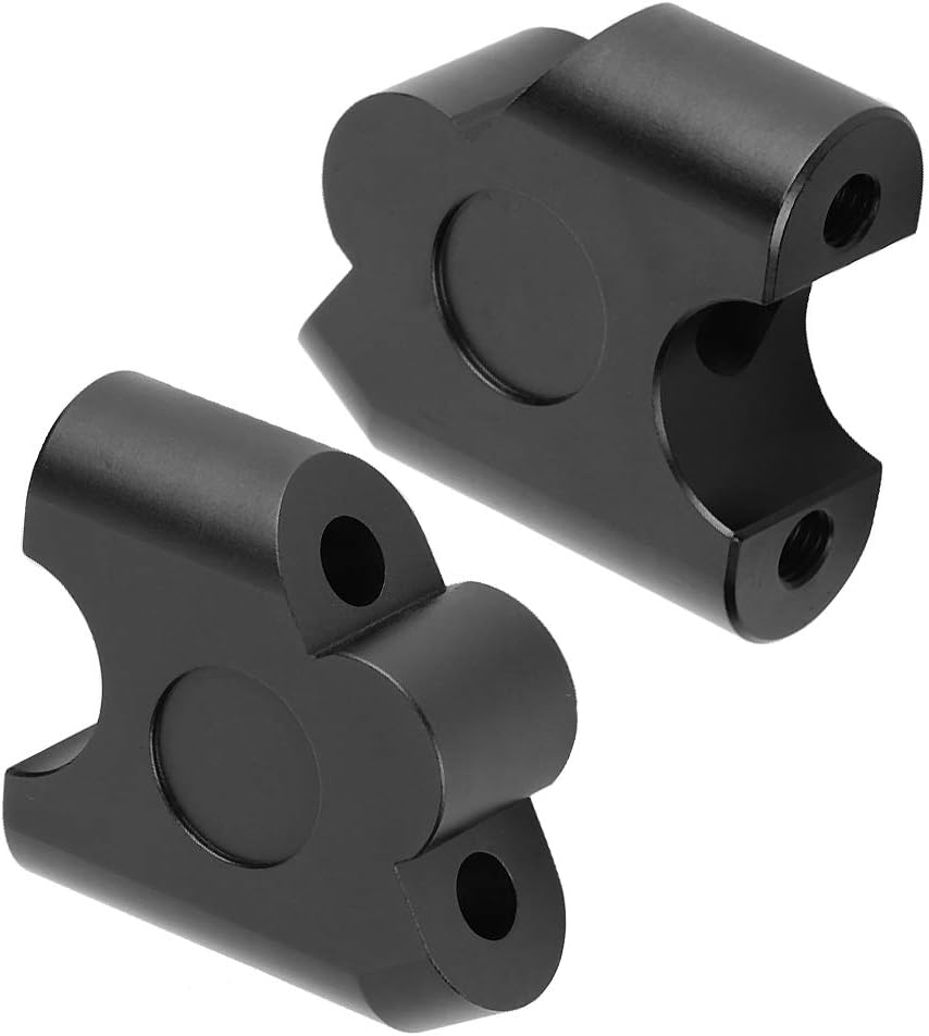 Handlebar Riser,22mm Universal Motorcycle Handle Bar Riser Handlebar Clamp Back Move Mount