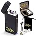 ETERNITY Lighters Flameless Electronic Rechargeable Windproof Premium Survival or Candle Lighter with Dual Arc, USB Cord, Brush, and Bag in Gift Box