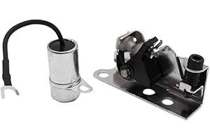 AIPICO 160-1183 312-0246 Lawn Mower Points and Condenser Set for Onan B Series Engines