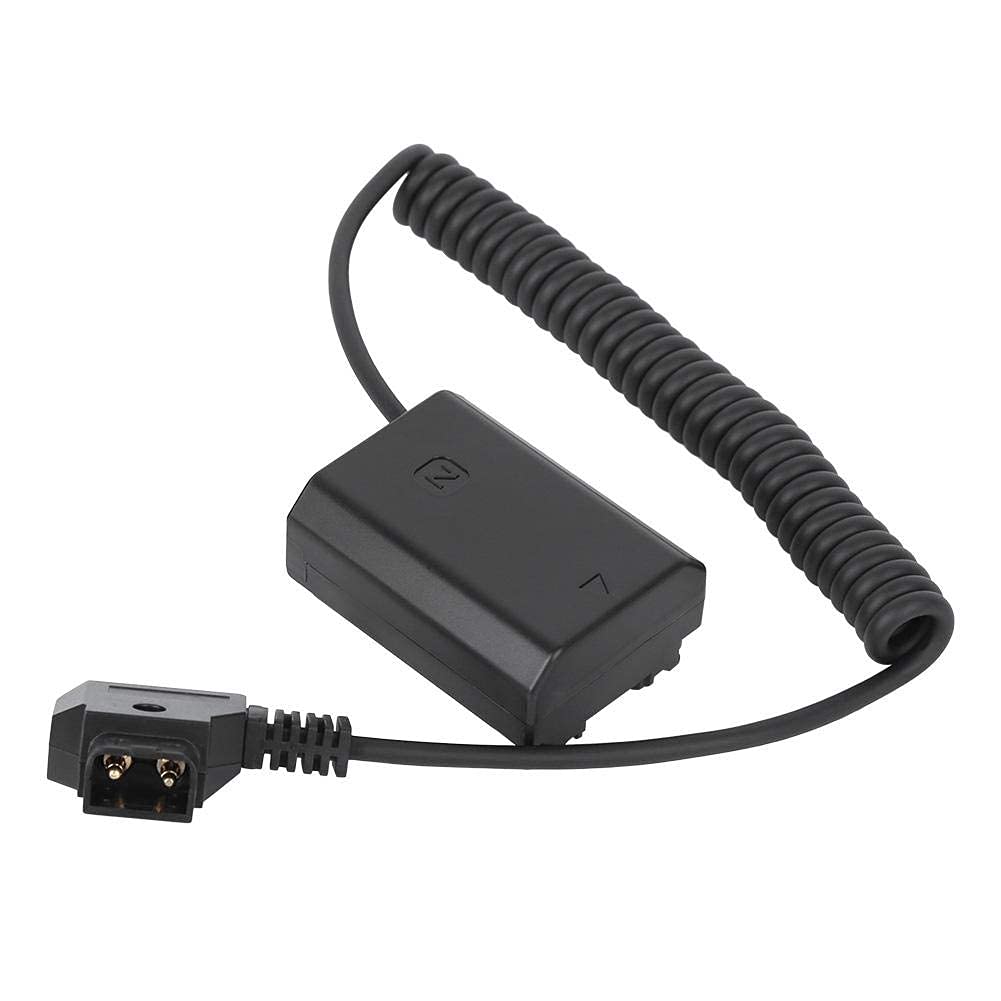 VBESTLIFE Portable Camera Universal Dummy Battery,D-TAP Interface External Full Decoder Power Supply Dummy Battery for Sony A7III A7RIII A7SIII A9 Camera