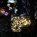 6 Pack Solar Jar Lids for Mason Jars with 20 LED Fairy String Lights(Jars & Handles Not Included), Fit for Patio, Yard, Garden, Party, Wedding, Christmas Decor (6, Warm White-20LED)