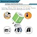 USB Wall Charger, Charging plug LEEKOTECH 3-Pack 2.1A/5V Universal Home Travel Power Adapter for iPhone 7/7 Plus, 6/6S Plus 5S, iPod, iPad, Samsung Galaxy S5 S6 S7 Edge, HTC, LG, Nokia, Sony and More