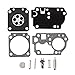 Savior RB-168 Repair Rebuild Kit for Zmam Carburetor C1M-W44 Poulan PP330 PP335 PPB330 PP133 PP330 PP333 545189502 Weedeater 33cc Trimmer