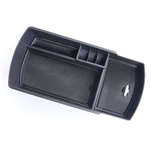 Car center console organizer tray armrest storage box f…