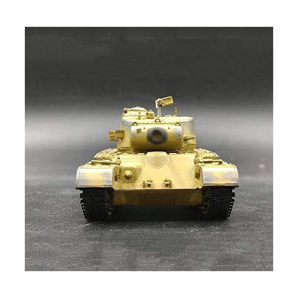 CMO Panzer Modelle Plastik 1/72, USA M26 Flugabwehrpanzer, Druckguss Militär Tank, Kinderspielzeug und Geschenke, 4,6… – Bild 6