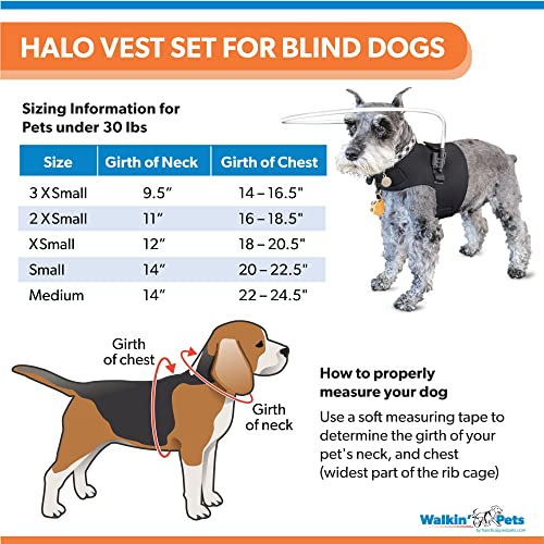 Halo Harness Blind Harness for Dogs Adjustable for a Custom Fit