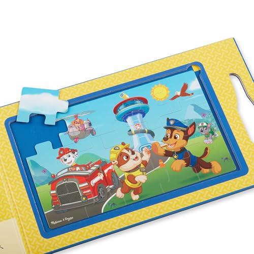 Melissa & Doug PAW Patrol magnetische Puzzles fuer unterwegs (2 15-teilige Puzzles) - FSC zertifizierte