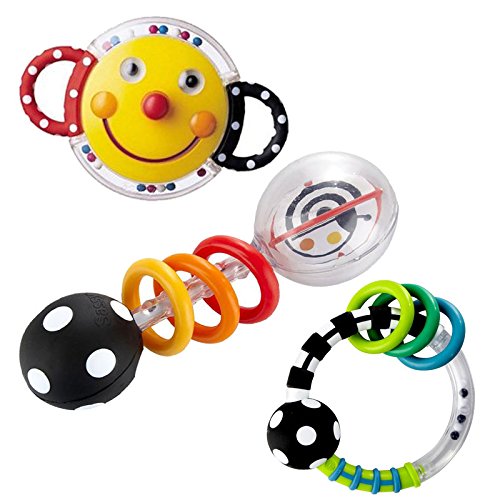 sassy spin shine rattle