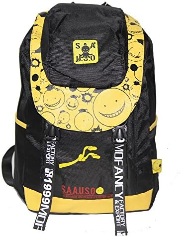Karmenangel Oxford Fabric Anime Cosplay Backpack Schoolbag Travel Laptop Bag (Assassination Classroom)