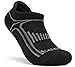 Tesla CLSL TM-MZS05-DGKZ_Large Men's 6-Pairs Atheltic No Show Socks Cushioned Comfort w Mesh MZS05
