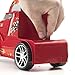 Prextex 21'' Car Carrier Toy Truck with 6 Toy Cars and Accessories - Detachable Toy Vehicle Transporter for Boys and Toddlers