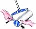 Lola Rola Sticky Mop Refills | 6 Pack - 180 Large Adhesive Floor & Carpet Cleaning Roller Mop Perforated Sheets | Traps Dirt, Dust, and Hair | Pet Hair Remover & Cleaner | Giant Adhesive Roller Mop