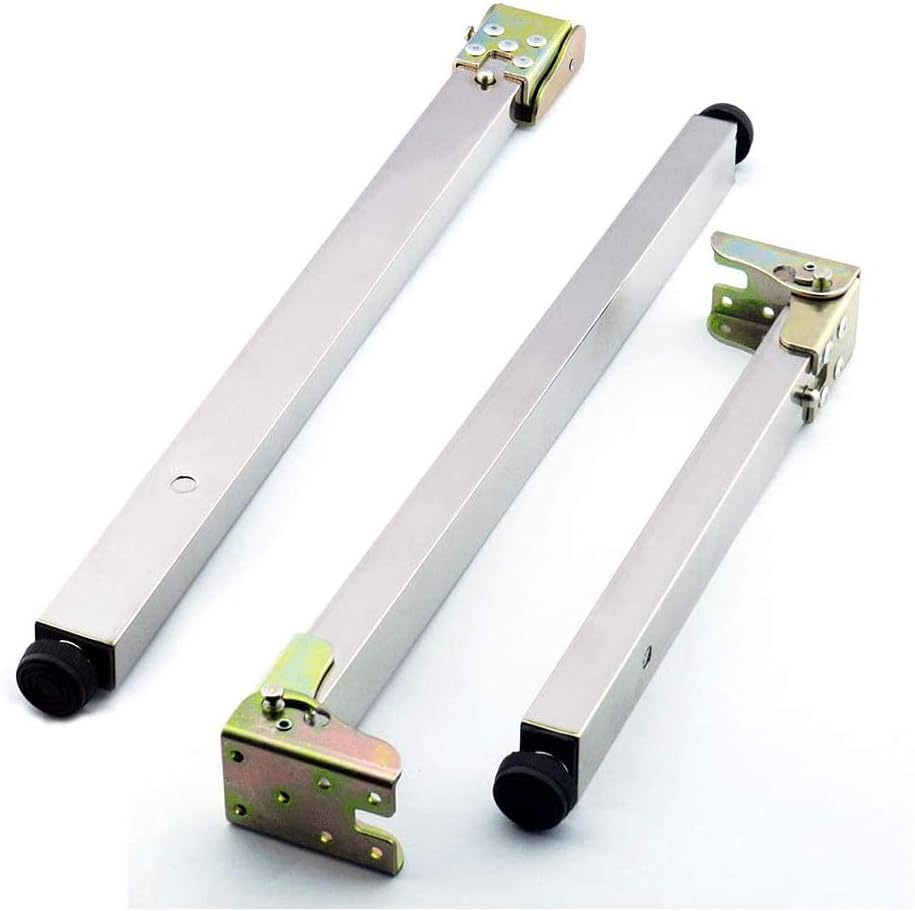 Edelstahl Tischbeine,Verstellbare Möbelbeine,Klapp Metall Möbelfüße