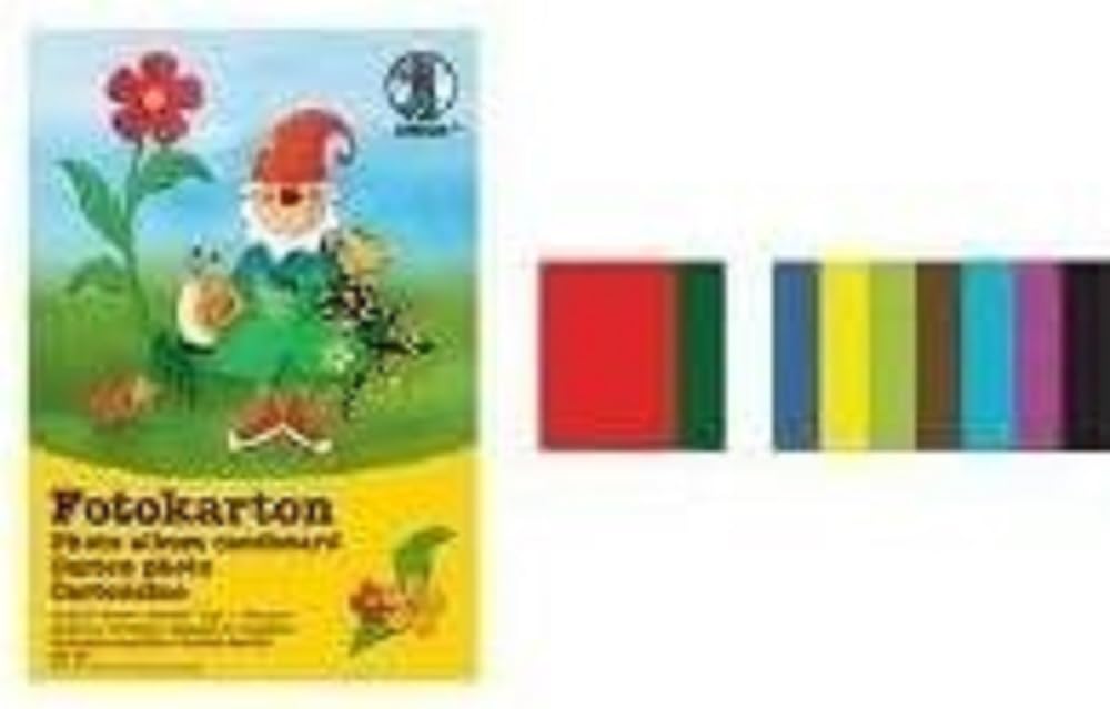 Rayher Coloured A3 Card 300gsm Pack of 10 Sheets for Card Making and Papercrafts, 29.7x42cm