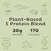 KOS Organic Plant Based Protein Powder – Raw Organic Vegan Protein Blend, 2.2 Pound, 30 Servings (Chocolate)thumb 2