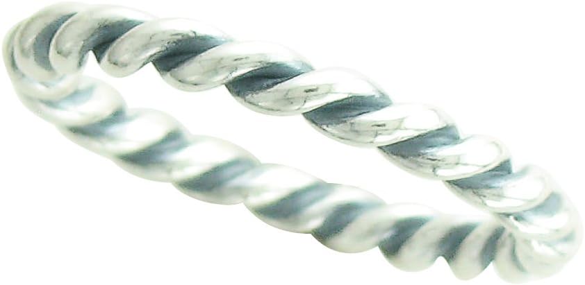 Intertwined Silver Size 9 Ring 190602-60