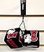 Sanrio Hello Kitty Red Bow Rear View Mirror Hanging Fuzzy Dice Ornament