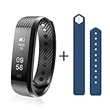 Diggro ID115HR Smart Bracelet Heart Rate Bluetooth 4.0 Sports Pedometer Calorie IP67 Waterproof Sleep Monitor Call/SMS Reminder Sedentary Reminder for Android IOS