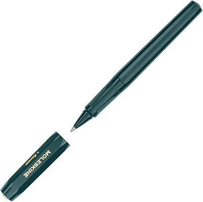 Moleskine x Kaweco Green Ballpoint Pen Refillable with 1.0mm Blue Refill