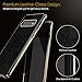 LOHASIC Galaxy S10 Plus Case, Thin Slim Leather Luxury PU Soft Non-Slip Grip Flexible Bumper Full Body Shockproof Anti-Scratch Protective Cover Phone Cases for Samsung Galaxy S10 Plus (2019) - Black