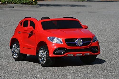 MERCEDES ML STYLE SUV RIDE ON TOY CAR R/C 24VOLTS BATTERY OPERATED 2 SEATER RED