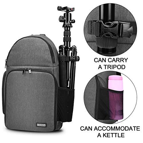 CADeN Camera Sling Bag Backpack, DSLR Camera Case Sling Backpack with Tripod Holder, Side Access