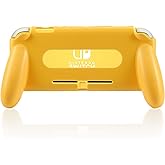 HEATFUN Grip for Nintendo Switch Lite, Comfortable and Ergonomic Switch Lite Grip - Accessories for Nintendo Switch Lite (Yellow)