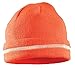 Hi Vis Knit Cap, Silver Reflective Stripe, One Size, Orange